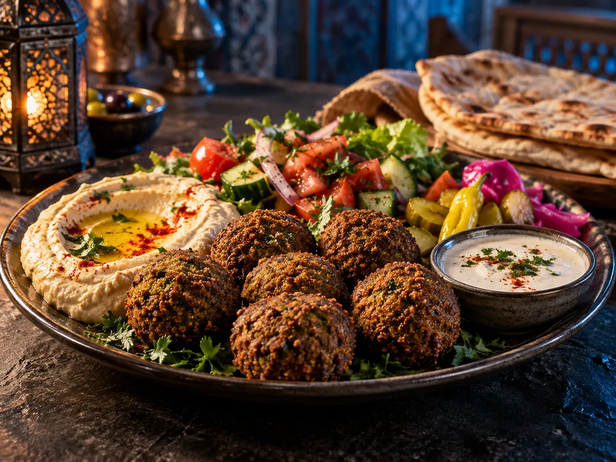 Falafel-Teller